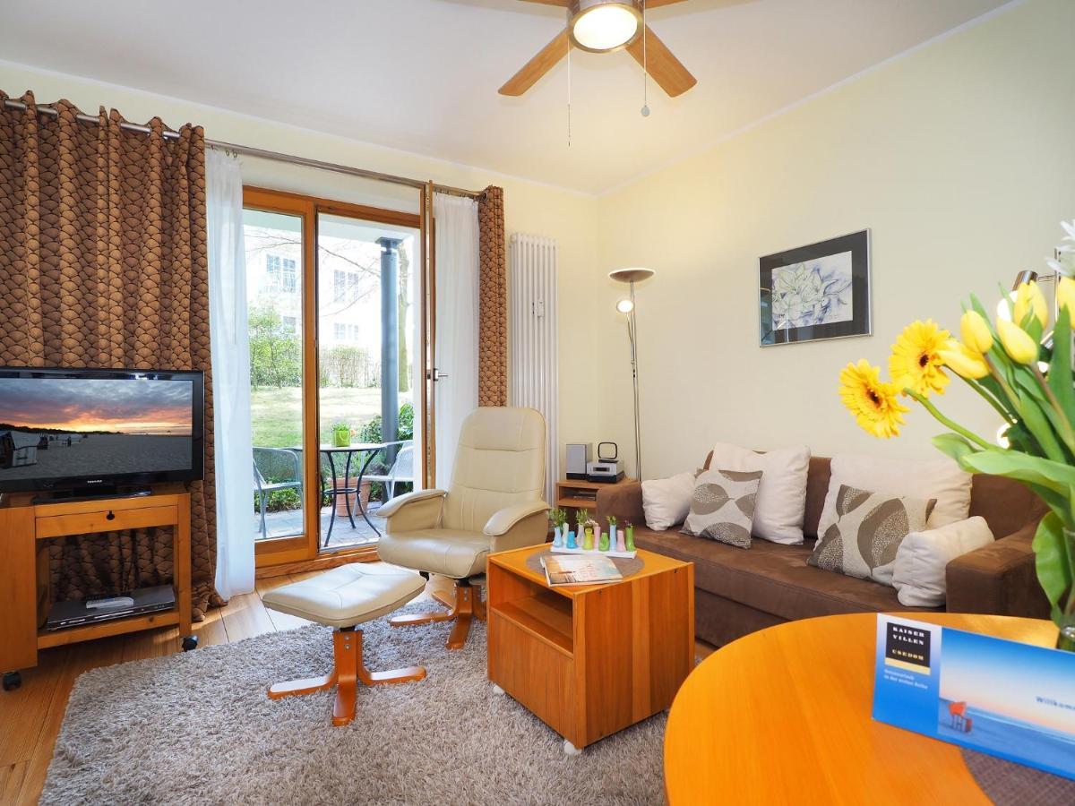 Kaiservillen Heringsdorf - 1-Raum-Ferienwohnung Mit Terrasse D103 外观 照片